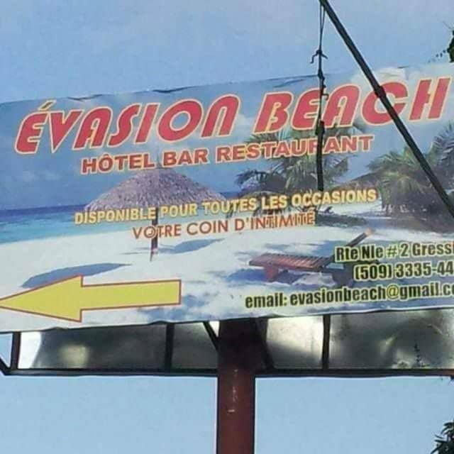 Evasion Beach Hotel Gressier Экстерьер фото